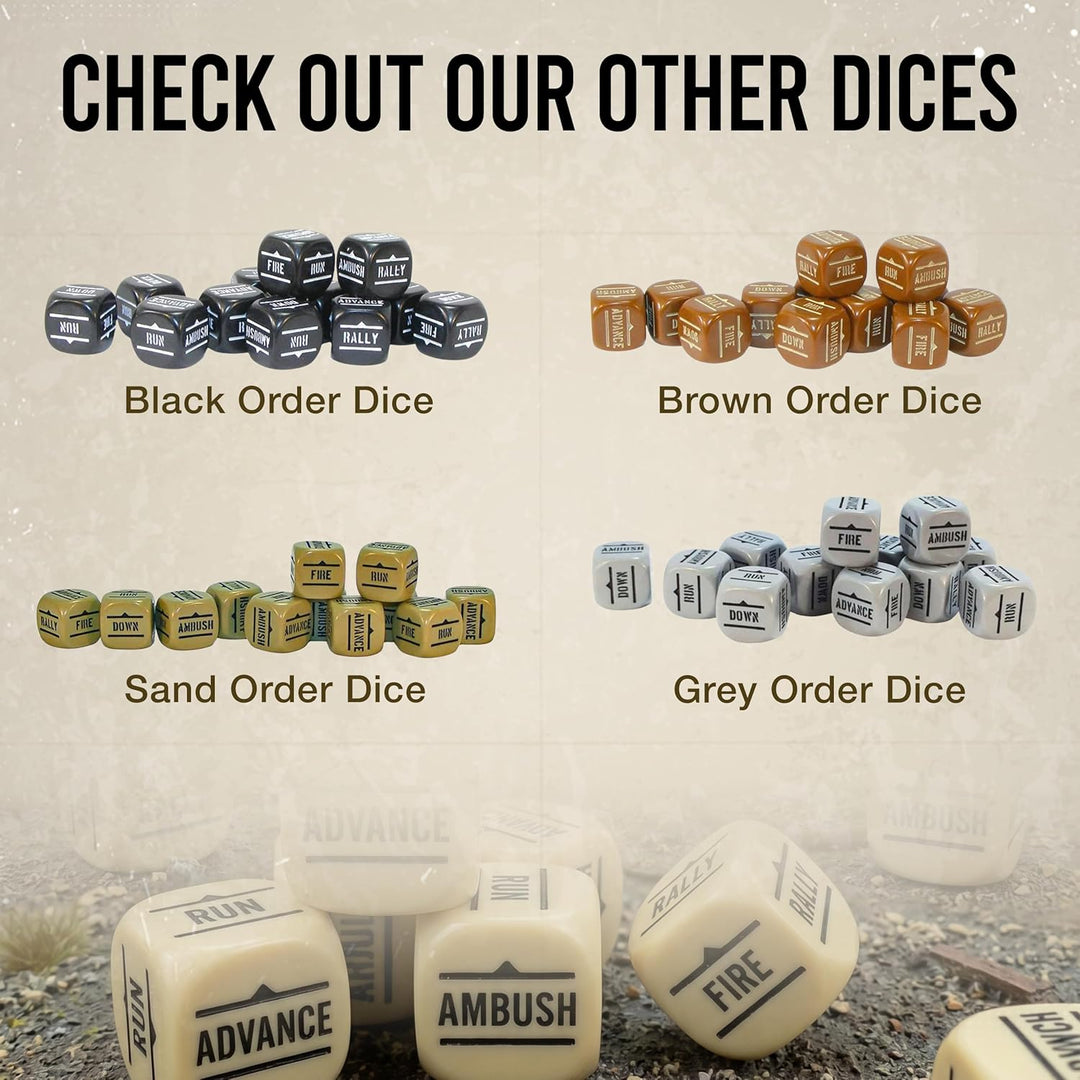 Sand Order Würfel für Bolzen-Aktion