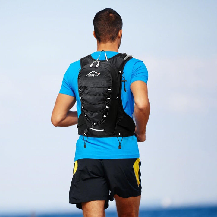 INOXTO Sport Wasserbeutel Weste Mit 1.5l Trinkblasen Running Weste Rucksack FüR Outdoor Wandern Trai