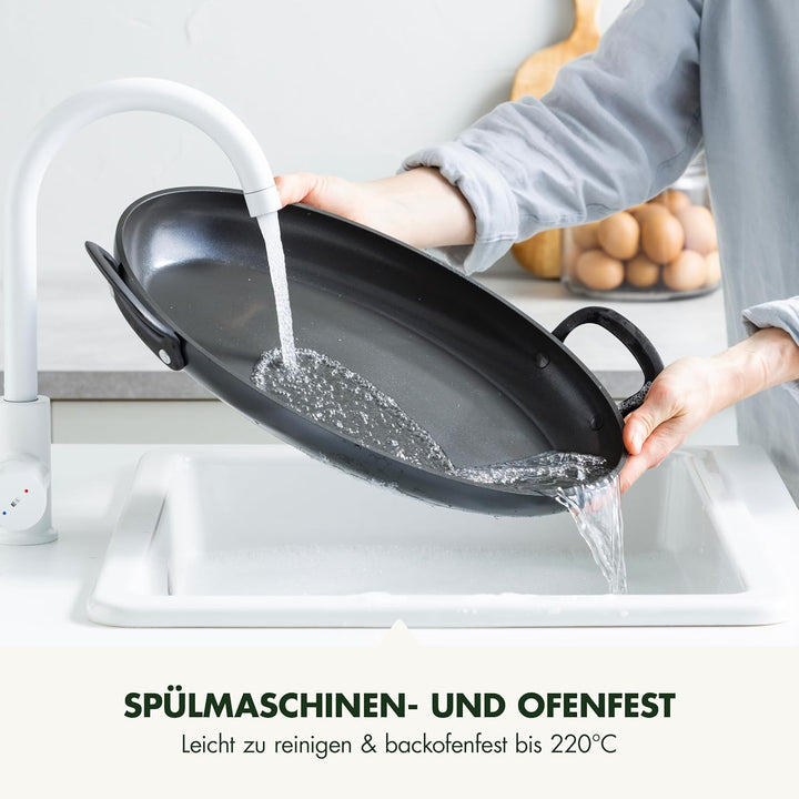 GreenPan Craft Hartanodisierte gesunde keramische Antihaft-Fischpfanne, 40 cm x 25 cm, PFAS-frei, in