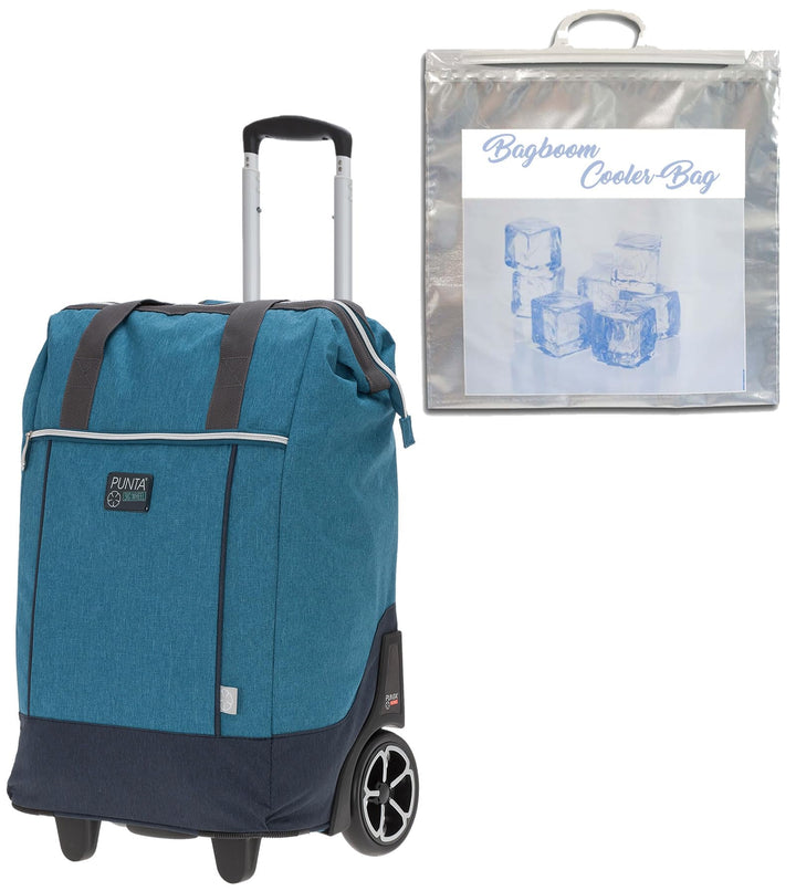 Punta Big Wheel Einkaufsroller Einkaufswagen Shopping Trolley Einkaufstrolley Trolly 10303 + Thermot