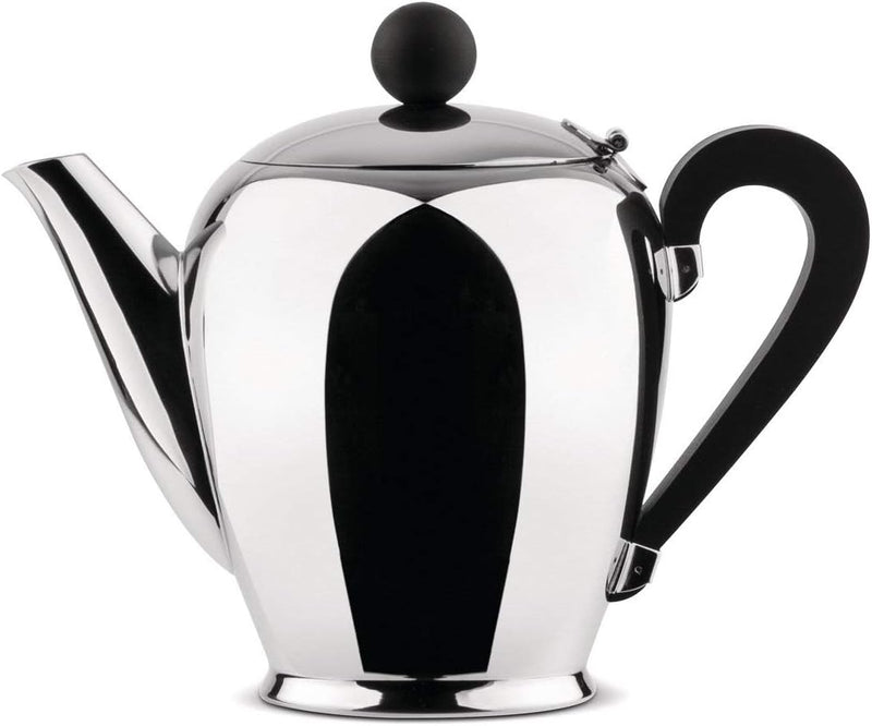 Alessi "Bombé" Kaffeekanne aus Edelstahl 18/10, 3 x 18 x 4.8 cm