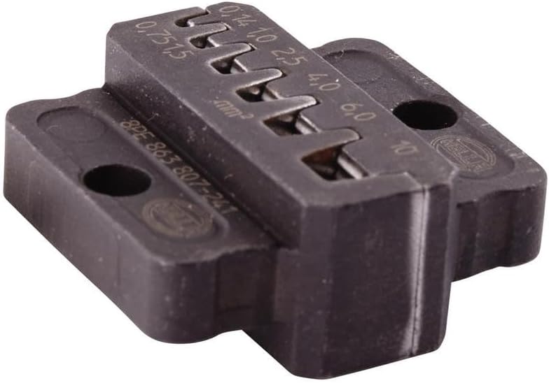 HELLA - Crimpzangeneinsatz - Metall - schwarz - Ø von: 0.25mm - Ø bis: 6.0mm - Profi, Typ I & II/Uni