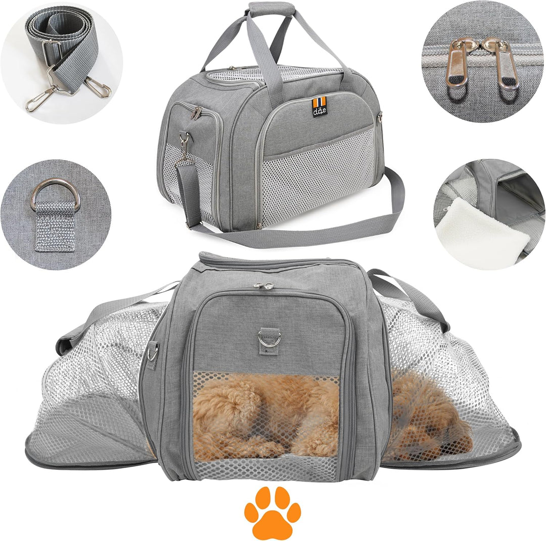 Modell CAR-GO Faltbare Hundebox und Transportbox für Katzen | ISOFIX für einfachen Einbau im Auto |
