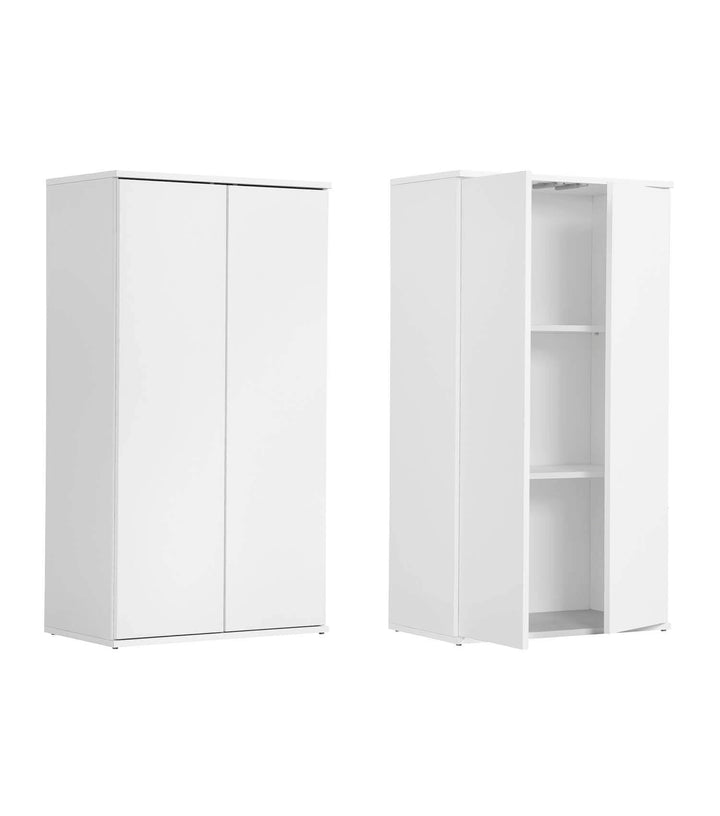 mokebo Mehrzweckschrank Büroschrank 'Der Schlanke' (60x110 cm) aus Holz schmaler Aktenschrank oder H