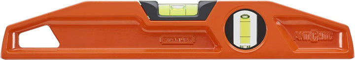 Stanley FatMax Wasserwaage Antichoc MLH (30 cm Länge, ergonomisches Design, horizontale/vertikale Li