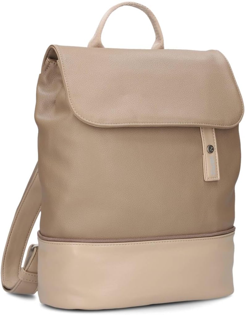 Zwei JANA Rucksack JR13 hazel, Hazel