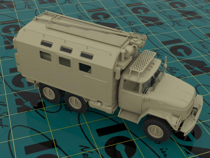 ICM 35520 Modellbausatz ZiL-131 MTO-at, Schwarz