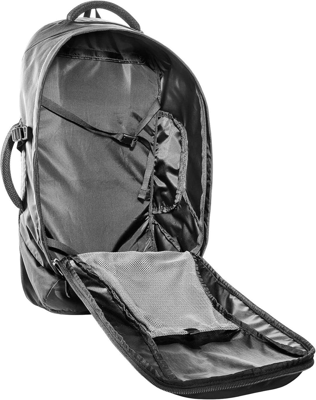 Tatonka Great Escape 50+10 - Reiserucksack mit grosser Kofferöffnung, abnehmbarem Daypack (10l) und