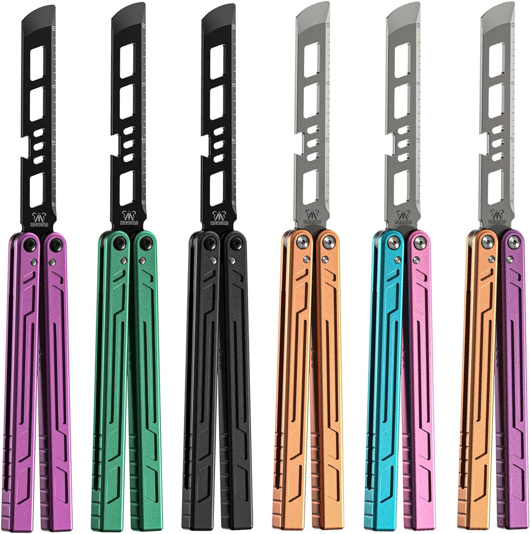 MARCOLO Comet Effective Bushing System 6061 Aluminum Integral Channel Handle with Ruler and Replacea