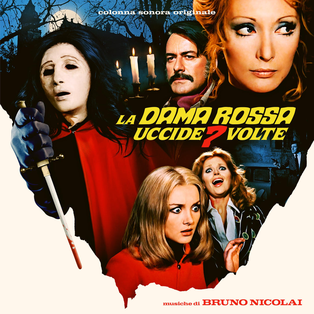 La Dama Rossa Uccide Sette Volte (Ltd.Red, Vinyl