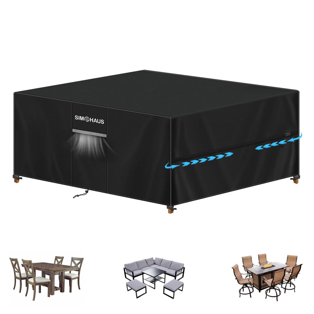 Abdeckung Gartenmöbel Tischabdeckung Outdoor Wetterfest | Lounge Abdeckung Wasserdicht Abdeckungen f