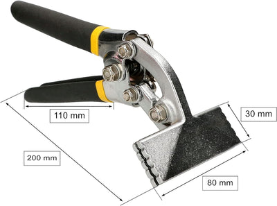 KOTARBAU® Blechbiegezange Blechwerkzeug für Verschiedene Arten von Blech Gebogene, Gebogene