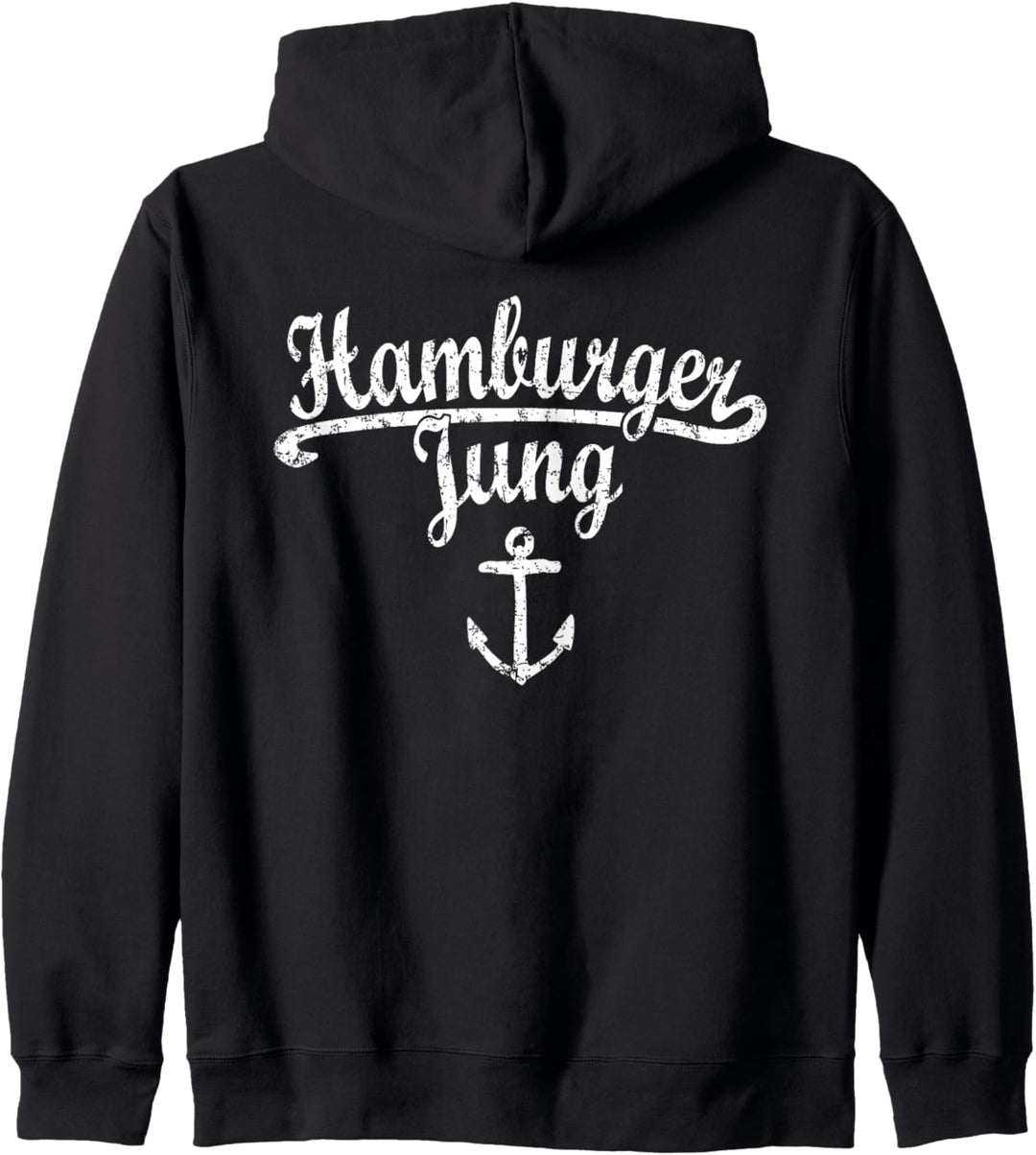 Hamburger Jung Klassik (Vintage Weiss) Hamburg Kapuzenjacke