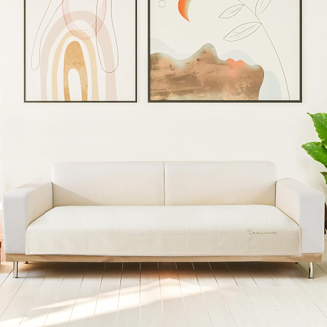 IMSGVIFO Sofa Sitzkissenbezug, Sofa Sitzkissenbezug Stretch, Elastischer Kissenbezüge, Husse Überzug