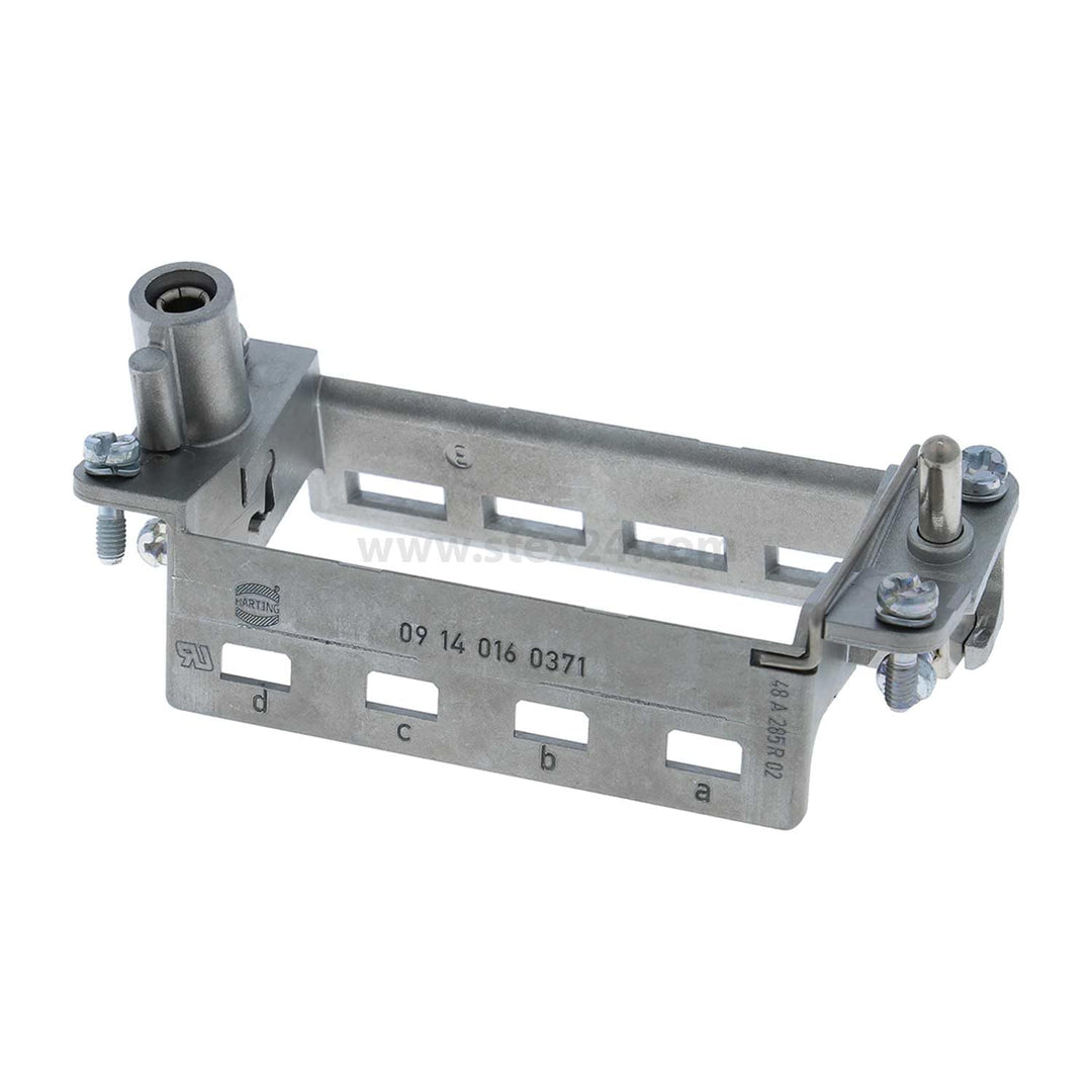 09140160371 Harting Han Gelenkrahmen plus (F), Baugrösse 16B Buchse, für 4 Module Querschnitt PE 1mm