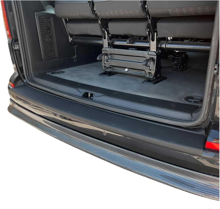 Ladekantenschutz Stossstange kompatibel mit VW T6 T6.1 Transporter Multivan 2015-2024 Einzeltür Mat