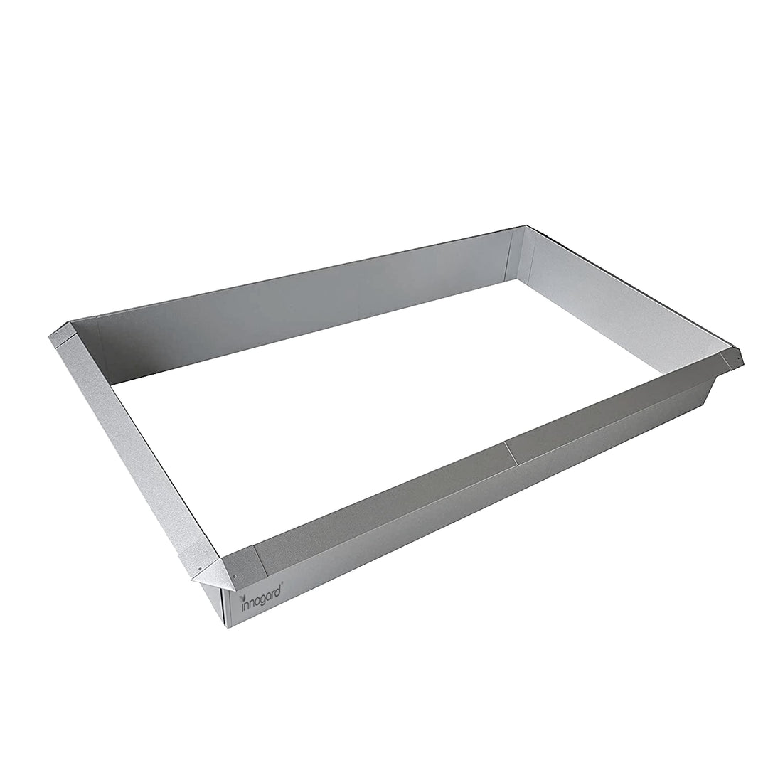 innogard S7050-006 – Schneckenzaun Set 14 TLG. – Feuerverzinkt – 4X Aussenecke 90°, 10x Seitenteil 2