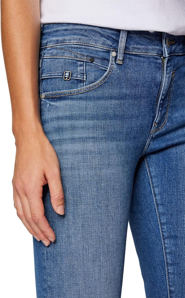 Mavi Damen Lexy Jeans 27W / 27L Mid Brushed Glam, 27W / 27L Mid Brushed Glam