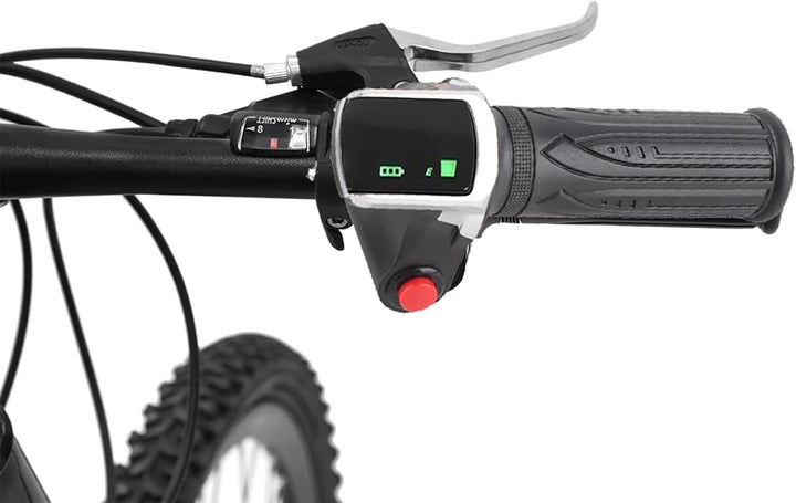 VGEBY 1 Paar Lenkergriff, wasserdicht, LCD-Display, Drehgriffklemme für Elektroautos, Fahrrad, Rolle