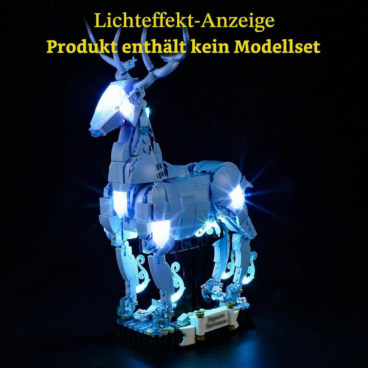 GEAMENT LED Licht-Set Kompatibel mit Lego Expecto Patronum - Beleuchtungsset für Harry Potter 76414