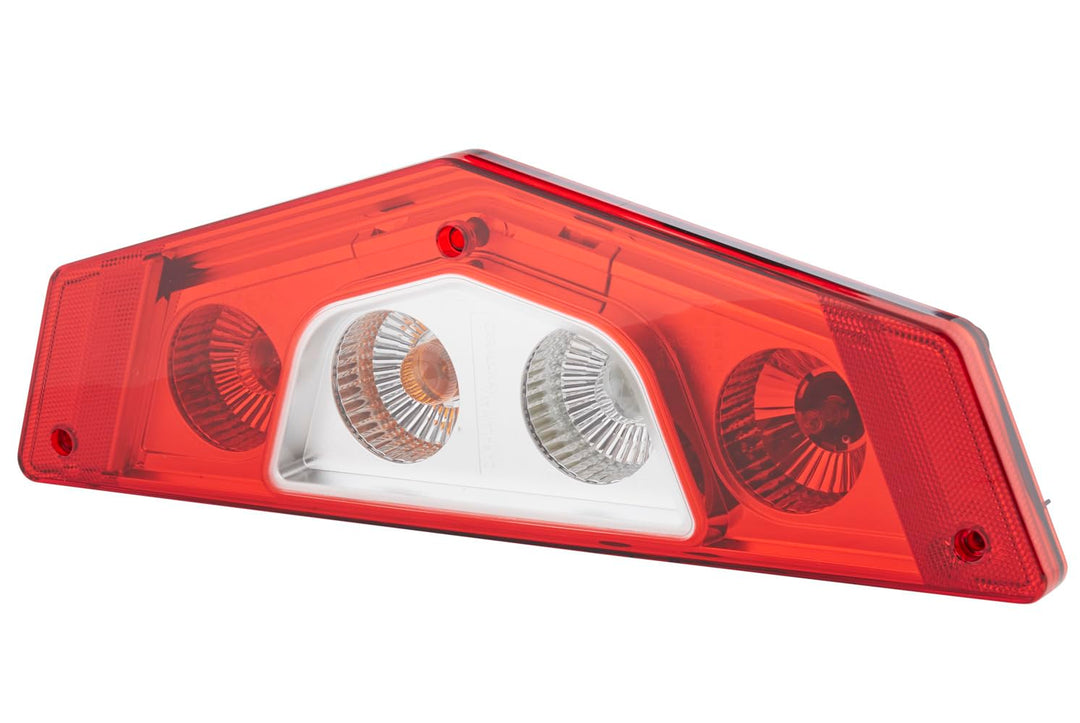 HELLA - Heckleuchte - Caraluna X - Glühlampe - 12V - Einbau/geschraubt - Lichtscheibenfarbe: rot/gla