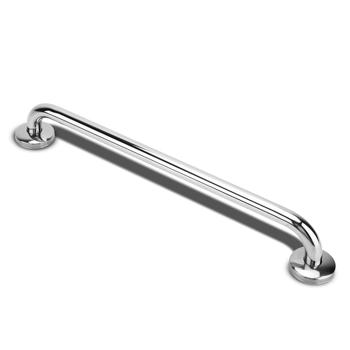 Handtuchhalter aus Edelstahl Hochglanzpoliert - Länge 50cm und 19mm Stangendurchmesser zum Bohren -