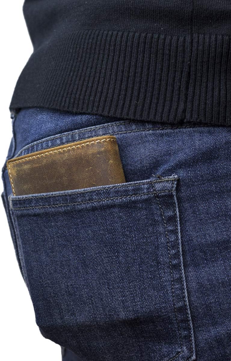 LEAS Herren Geldbeutel natur Männer Portmonee mit Geschenkbox im Used Look Echt-Leder - Vintage-Coll
