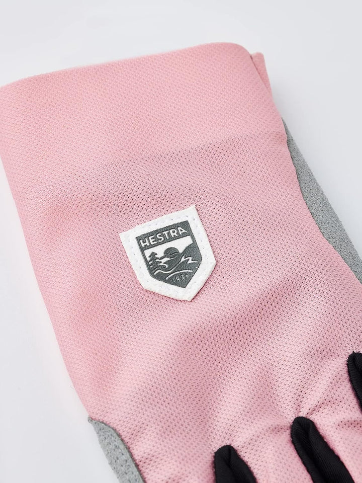 Hestra Ventair Unisex Langer 5-Finger-Handschuh für Radfahren, Wandern und Laufen im Freien Rose 6,