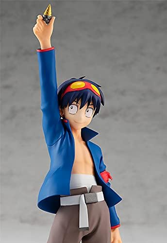 Good Smile Company Simon von Tengen Toppa Gurren Lagann – Pop Up Parade Sammlerstatue – Höhe 18 cm