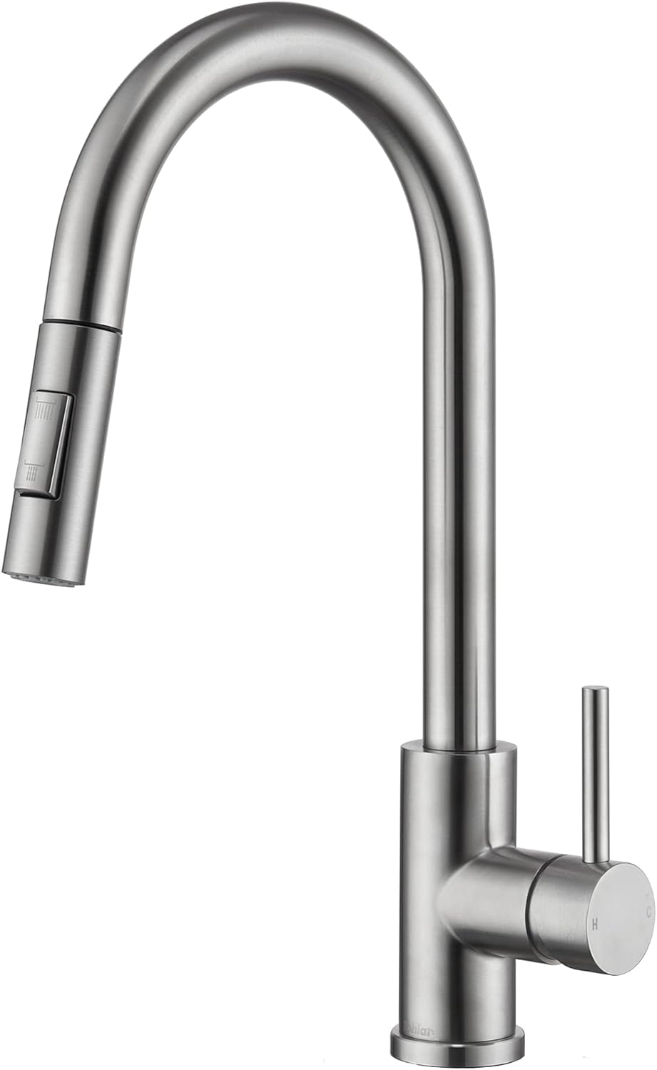 Tohlar Wasserhahn Küche, 360° Schwenkbar Küchenarmatur mit Ausziehbare Brause, Hochdruck Mischbatter