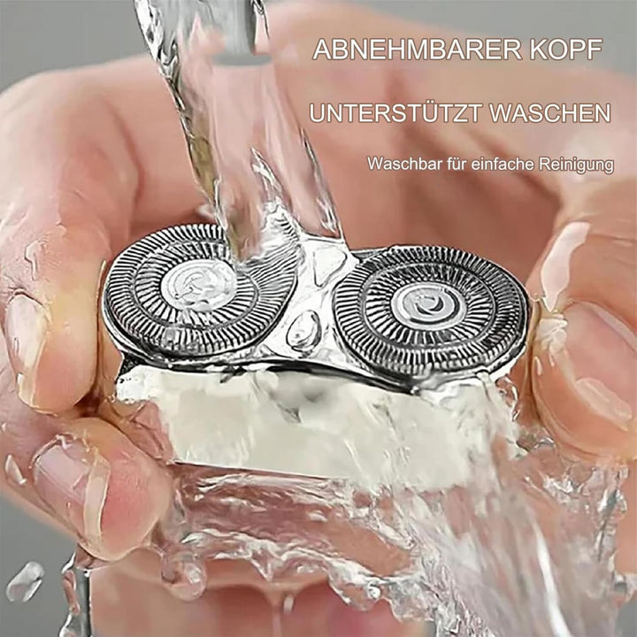 Reise-Bart-Set Für Herren, Doppelkopf-elektrorasierer, Kapsel-Rasierer Tragbarer Reise-Elektrorasier