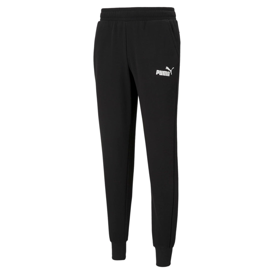 PUMA Herren Pants ESS Logo Pants Tr Cl Puma Black M Jogginghose, Puma Black M Jogginghose