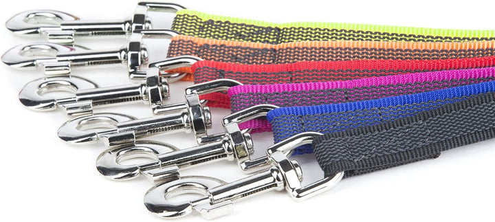 IDC Color & Gray gumierte Leine, 20 mm x 5 m mit Schlaufe, Schwarz-Grau Schwarz-Grau 20 mm x 5 m (mi