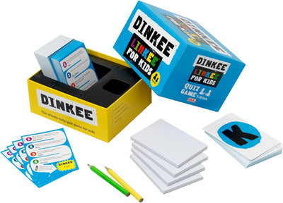 IDEAL , DINKEE LINKEE trivia game for kids: Four little questions, with one big link! , Kids Games ,