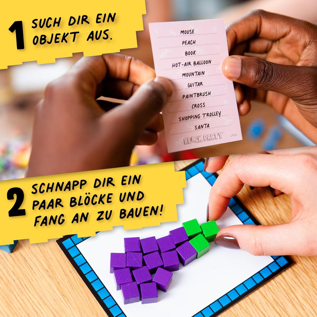 Big Potato Block Party: BAU Spiel mit farbenfrohen Blöcken für Kinder ab 8+ Jahren, Erwachsene und F