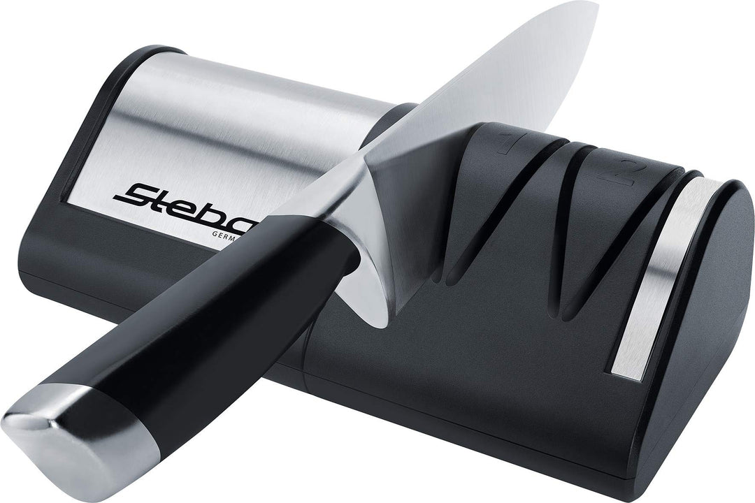 Steba Elektrischer Messerschärfer KS 1, für alle Arten von Messern (Metall, Keramik), Diamant-Schlei