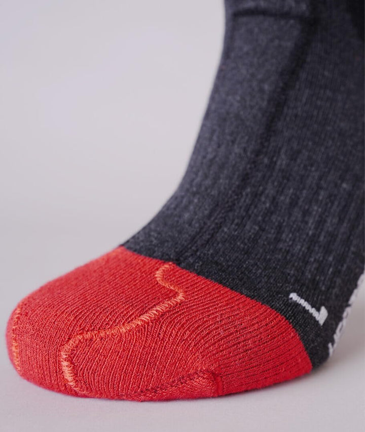 Lenz Heat 5.1 Socken 2023 Anthracite/red 35-38, 35-38