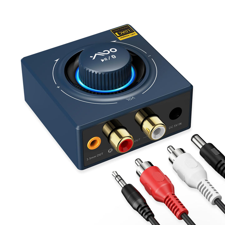 B06T3 LDAC Bluetooth Empfänger für Stereoanlage, Aptx Bluetooth Adapter HiFi Geringe Latenz(, B06T3