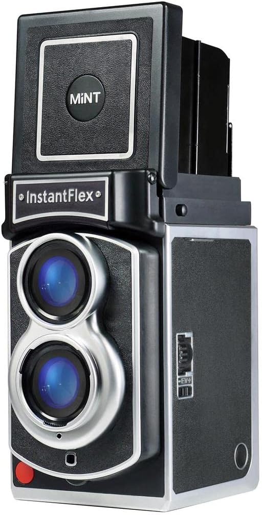 MINT – instantflex TL70 – Twin Lens Reflex Sofortbildkamera für Fuji INSTAX Mini Sofortbild Film, IN