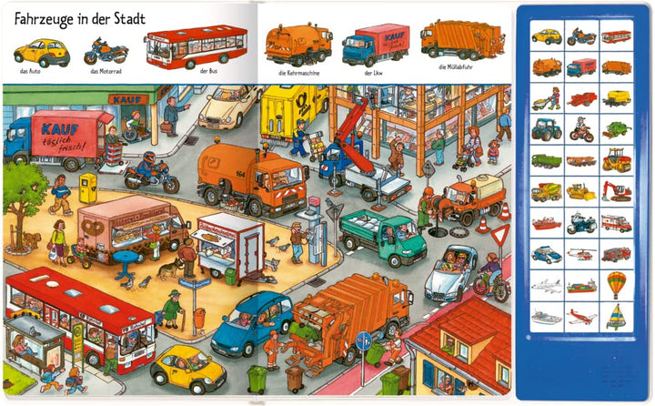 So viele Fahrzeug-Geräusche: 30 Sounds (Bilder suchen – Wörter finden), Pappband