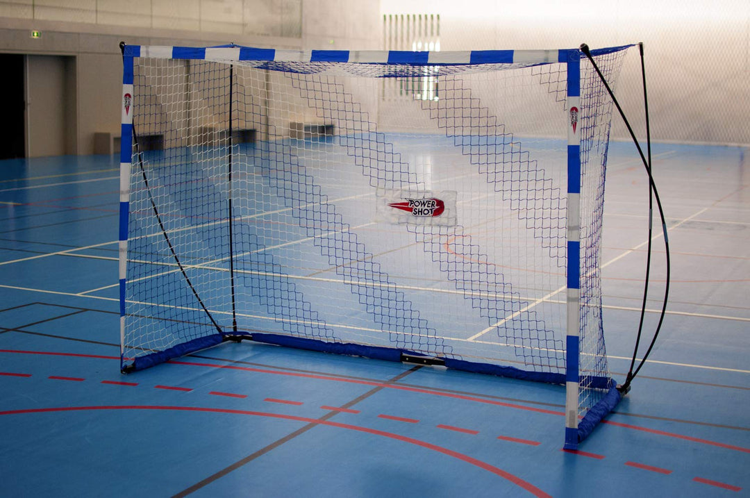 Handballtor QuickFire® - Aufbau in 2min - wetterfest - faltbar - 2 Verschiedene Grössen 2,4 x 1,7m,