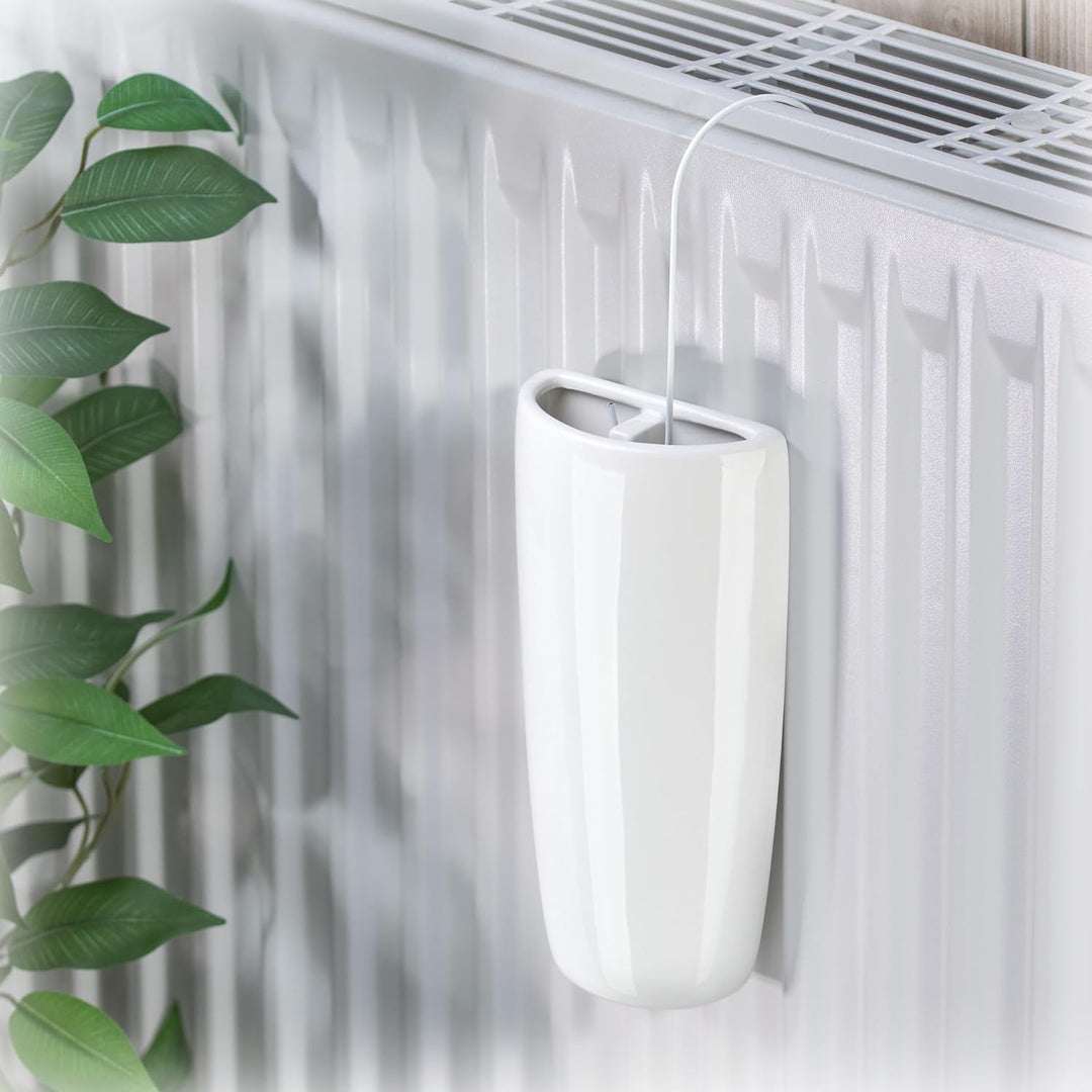 com-four® 4x Luftbefeuchter Heizung - Heizkörper Luftbefeuchter konisch - Heizung Wasserverdunster a