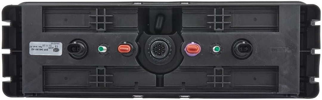 HELLA - Heckleuchte - Hybrid - 24V - Anbau/geschraubt - Lichtscheibenfarbe: glasklar - Stecker: DIN-