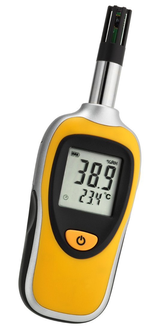 TFA Dostmann Klima Bee Digitales Profi-Thermo-Hygrometer, Messung von Temperatur/Luftfeuchtigkeit, s