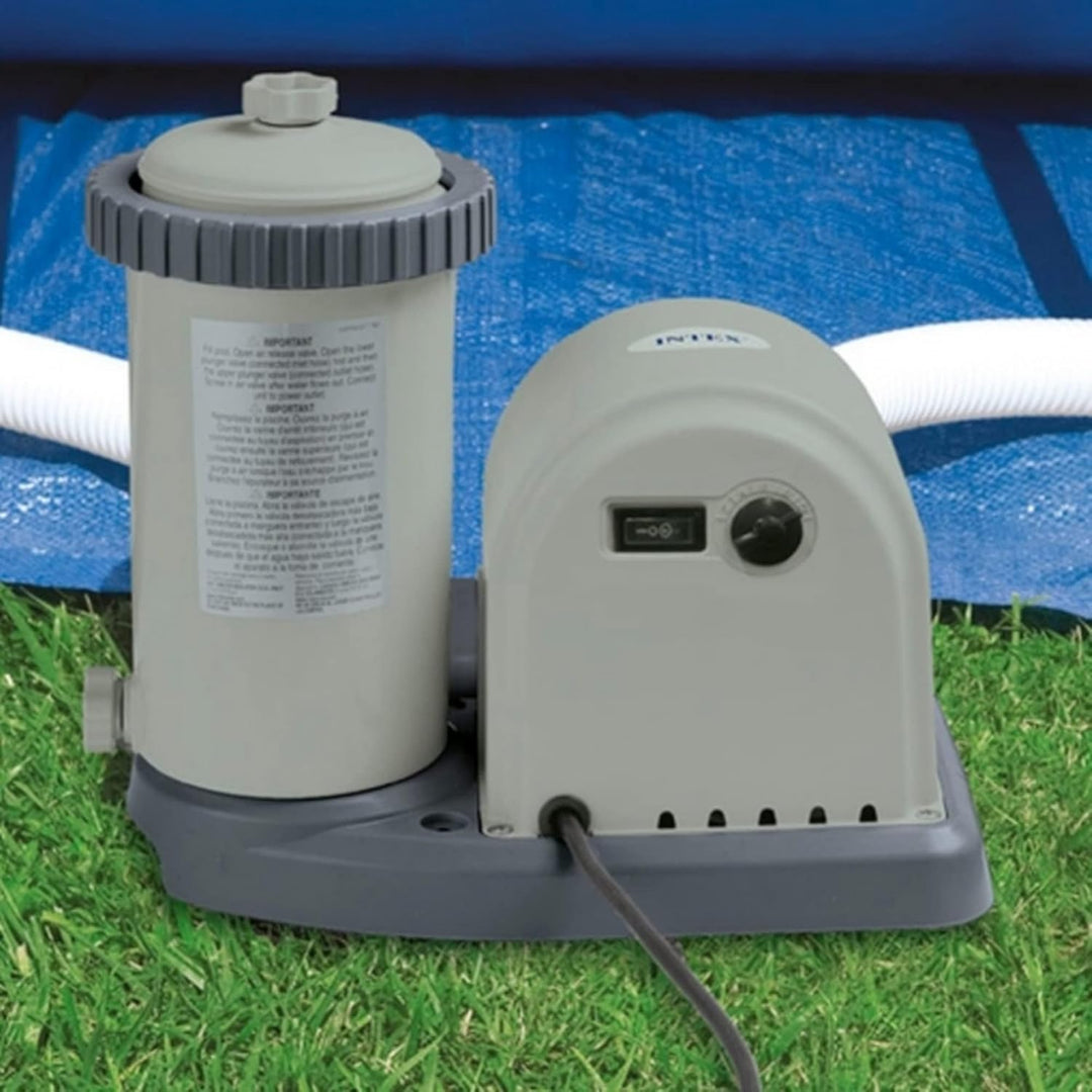 Intex Krystal Clear Cartridge Filter Pump - Pool Kartuschenfilteranlage - OPTIMO 636T 1100 M3/HR