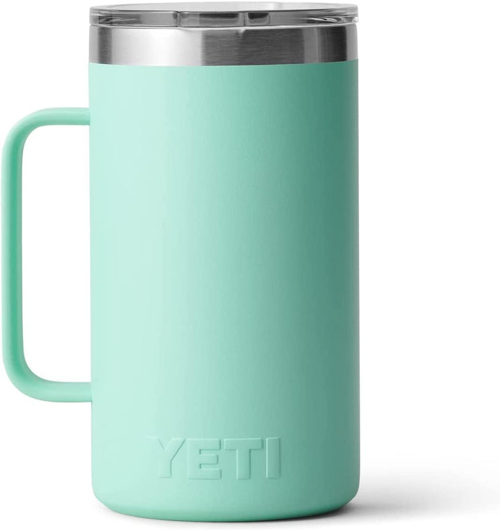 YETI Rambler Krug, Edelstahl, Seafoam, 24oz (710ml), Seafoam