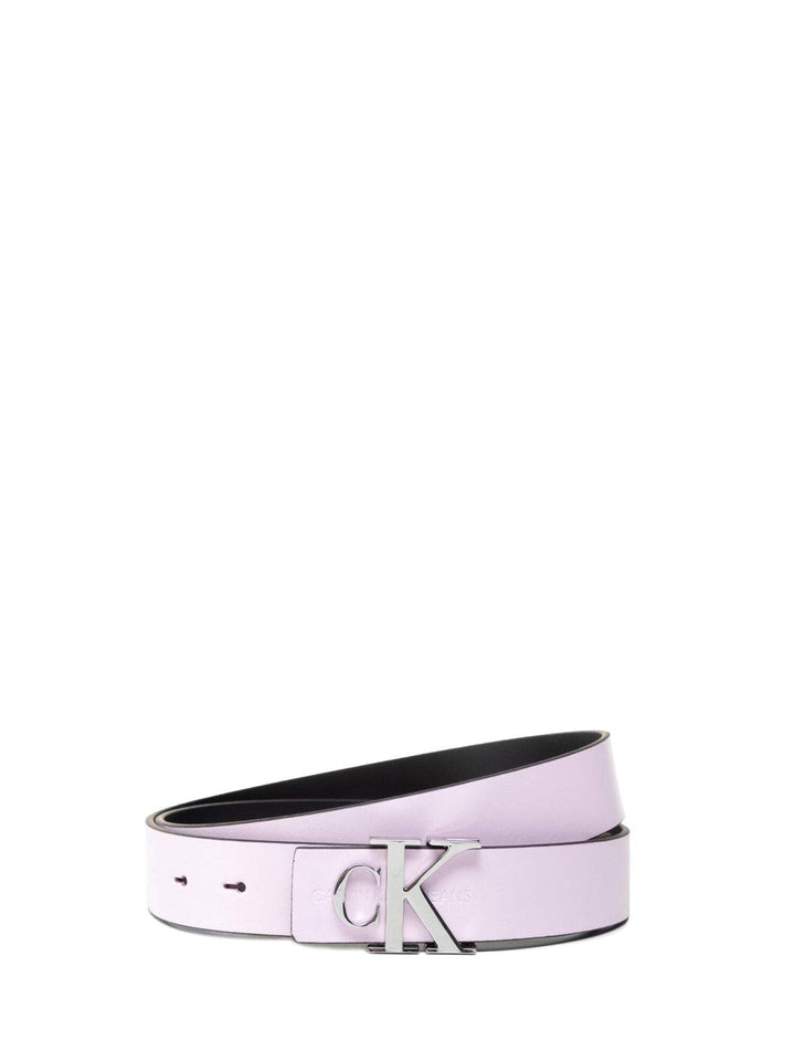 Calvin Klein Logo Belt W90 Pearly Pink