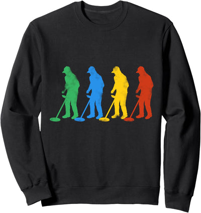 Metall Detektor Schatzsucher Schatz Sonde Sondeln Sondler Sweatshirt