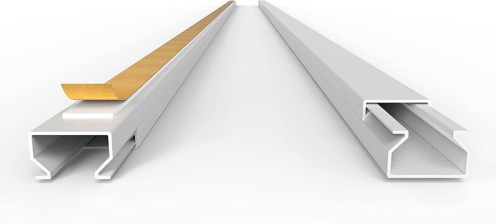 10 m Kabelkanal 15 x 10 mm H x B / 10x 1m Selbstklebend PVC Kunststoff, Aufputz für Wand Montage all