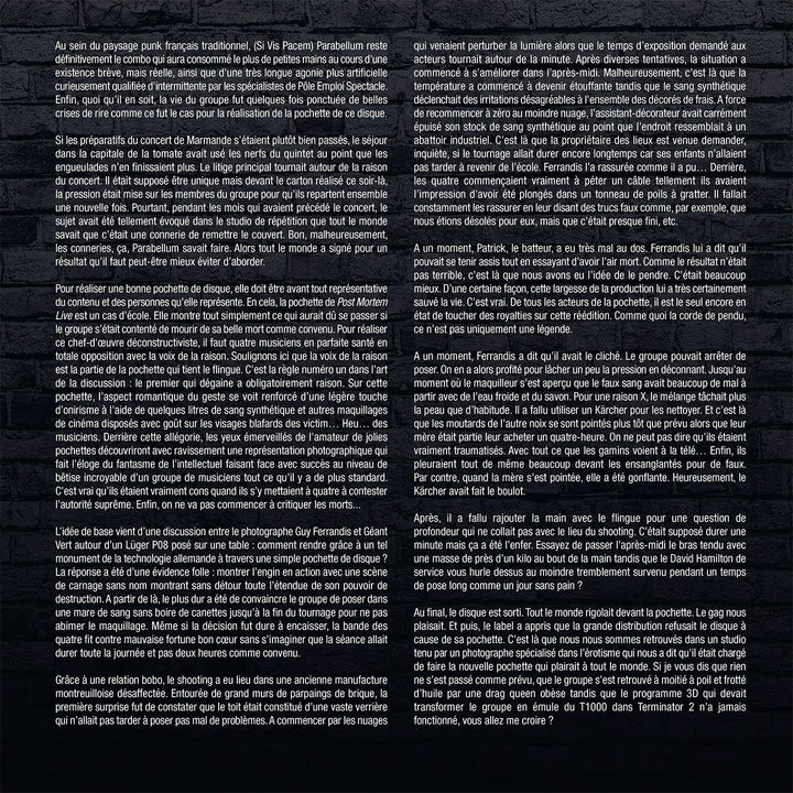 Post Mortem Live -Rsd